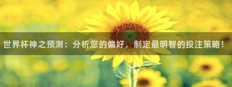 足球世界杯：世界杯神之预测：分析您的偏好，制定最明智的投注策略！